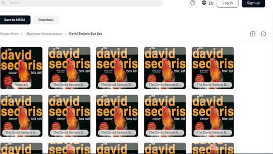 David Sedaris Box Set