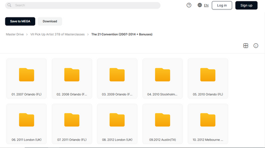 The 21 Convention (2007-2014 + Bonuses)