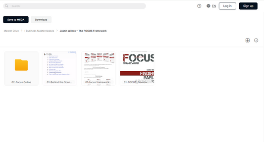 The Focus Framework