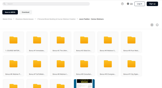 Genius Webinars