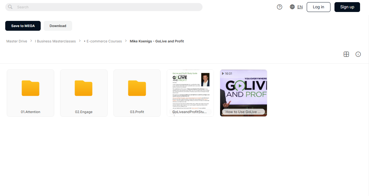 GoLive and Profit