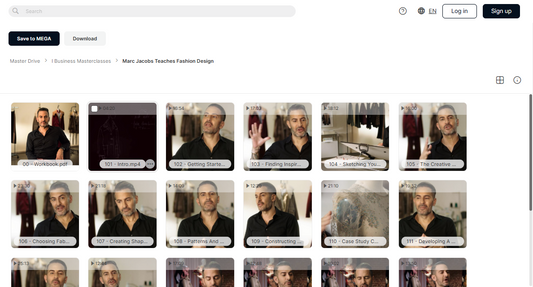 Marc Jacobs Teaches Fashion Design