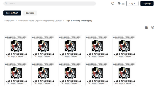 Maps of Meaning (Unabridged)