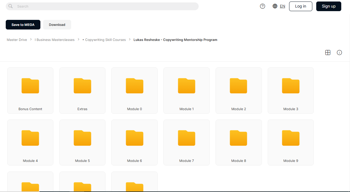 Copywriting Mentorships Program