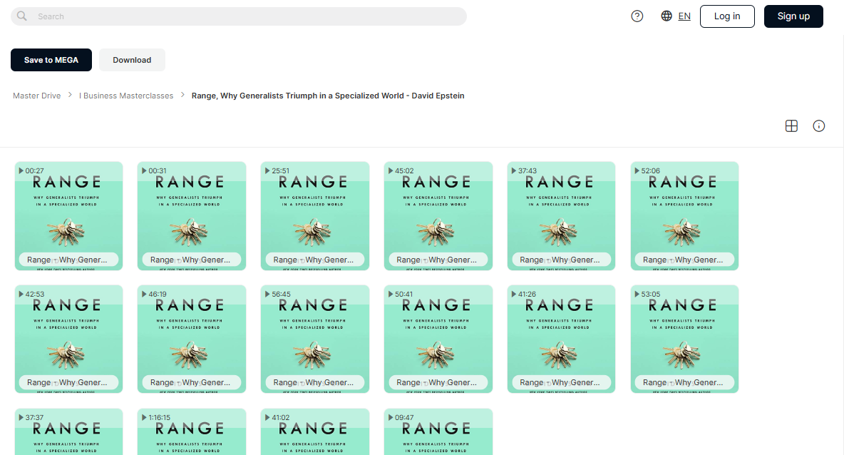 Range, Why Generalists Triumph in a Specialized World