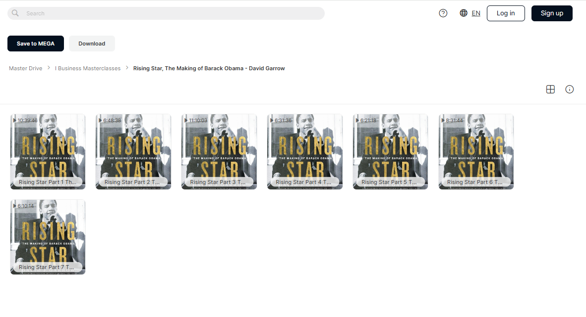 Rising Star, The Making of Barach Obama