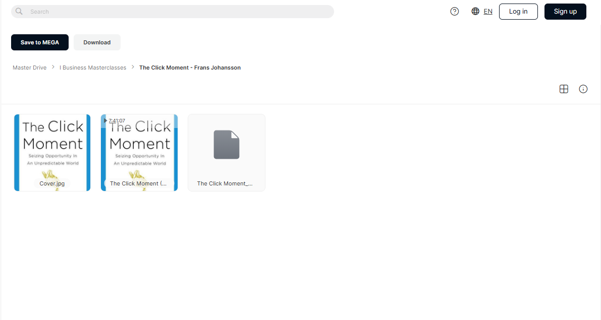 The Click Moment