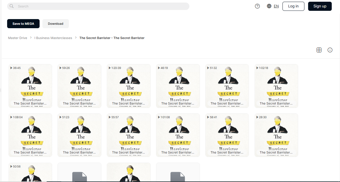The Secret Barrister