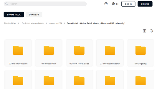 Online Retail Mastery (Amazon FBA University)