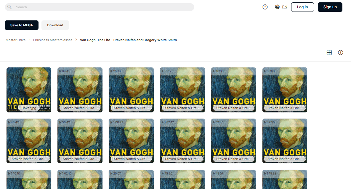 Van Gogh, The Life