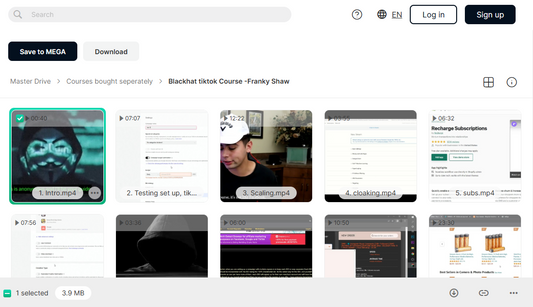 Blackhat TikTok Course